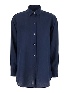 Plain Relaxed Linen Shirt