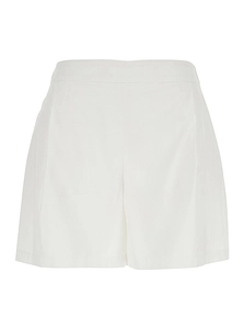 Plain Poplin Tailored Shorts