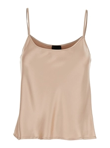 Plain Spaghetti Strap Satin Camisole