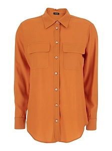 Plain Utility Pocket Shirt