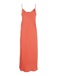 Plain Thin Strap Slip Dress