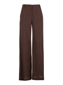 Plain Wide Leg Pants