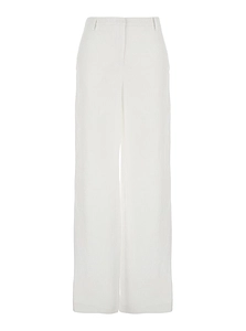 Plain Wide Leg Pants