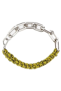 Plan C Braided Cord Chain Necklace