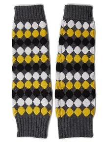 Plan C Circles Arm Knitted Warmers
