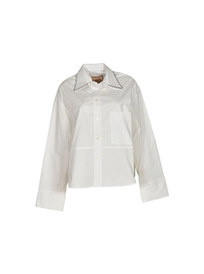 Plan C Contrast Piped Shirt