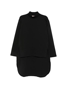 Plan C Layered High-Neck Sweater