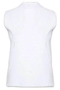 Plan C Mock-Neck Sleeveless Tank Top