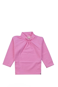 Please Kid Logo Plaque Pleated T-Shirt