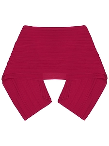 Pleats Please Issey Miyake Draped Pleated Scarf