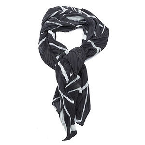 Pleats Please Issey Miyake Pleated Pattern Scarf