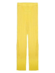Pleats Please Issey Miyake Pleated Straight Pants
