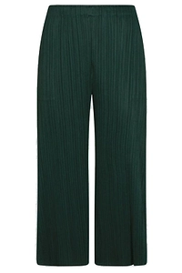 Pleats Please Issey Miyake Pleated Wide-Leg Pants