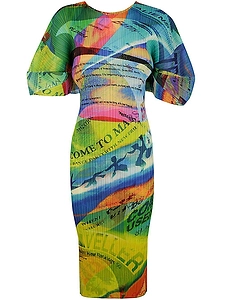 Pleats Please Issey Miyake Voyager Dress
