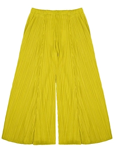 Pleats Please Issey Miyake Wide-Leg Pleated Pants