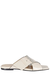 Poeve Pathos Buckled Flat Sandals