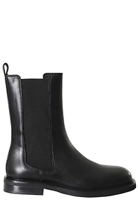 Poeve Round Toe Slip-On Chelsea Boots
