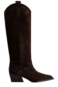 Poeve Pointed-Toe Knee-High Boots