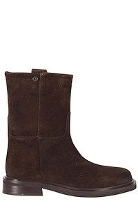 Poeve Suede Mid-Calf Boots
