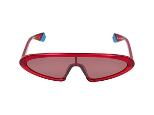 Polaroid Eyewear Shield Wraparound Sunglasses