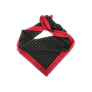 Pollini Heritage Logo Printed Scarf