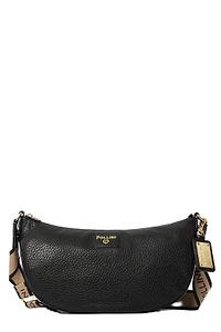Pollini Logo-Lettering Zipped Crossbody Bag