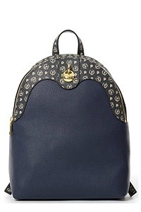 Pollini Monogram Mini Backpack