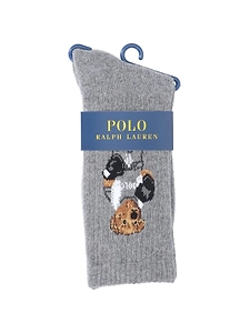 Polo Ralph Lauren Bear Intarsia Knit Socks