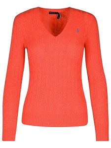 Polo Ralph Lauren Cable-Knit V-Neck Jumper