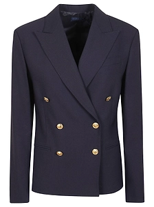 Polo Ralph Lauren Double-Breasted Stretch Blazer