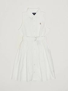 Polo Ralph Lauren Kids Belted Sleeveless Dress