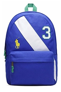Polo Ralph Lauren Kids Big Pony Striped Backpack