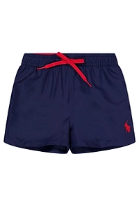 Polo Ralph Lauren Kids Drawstring Polo Pony Swim Shorts