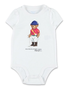 Polo Ralph Lauren Kids Polo Bear Bodysuit