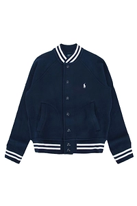 Polo Ralph Lauren Kids Striped Trim Bomber Jacket