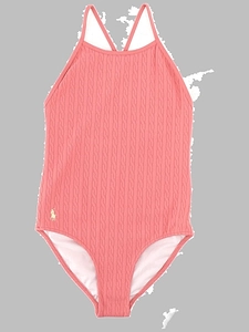 Polo Ralph Lauren Kids Textured One-Piece Beachwear