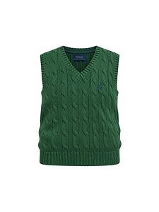 Polo Ralph Lauren Kids V-Neck Knitted Vest