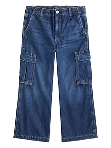 Polo Ralph Lauren Kids Wide-Leg Cargo Jeans