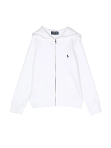 Polo Ralph Lauren Kids Zip Front Logo Hoodie