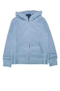 Polo Ralph Lauren Kids Polo Pony-Embroidered Zipped Hoodie