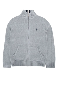 Polo Ralph Lauren Kids Zip-Up Knitted Sweater