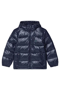 Polo Ralph Lauren Kids Zip-Up Hooded Puffer Jacket