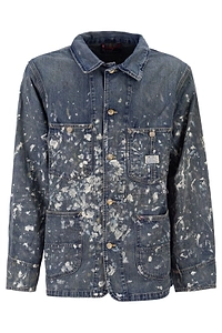 Polo Ralph Lauren Limited-Edition Hand-Painted Buttoned Denim Jacket