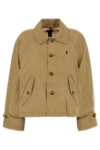Polo Ralph Lauren Logo-Embroidered Buttoned Jacket