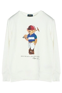 Polo Ralph Lauren Kids Logo Printed Crewneck Sweatshirt
