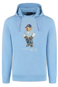 Polo Ralph Lauren Logo Printed Drawstring Hoodie