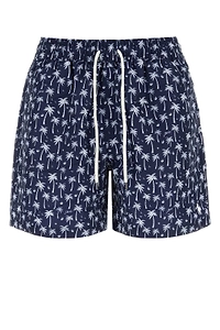 Polo Ralph Lauren Palm Tree-Print Drawstring Swim Shorts