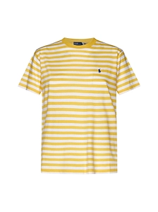 Polo Ralph Lauren Striped Polo Pony-Embroidered T-Shirt