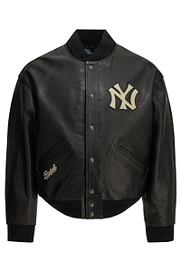 Polo Ralph Lauren Yankees Leather Bomber Jacket