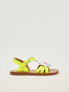Pom D'api Plagette Big Flo Flower Sandals